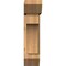 Ekena Millwork Westlake Slat Smooth Bracket w/ Offset Brace, Western Red Cedar, 7 1/2"W x 22"D x 30"H BKT0806X22X30WTL06SWR - alternate 3